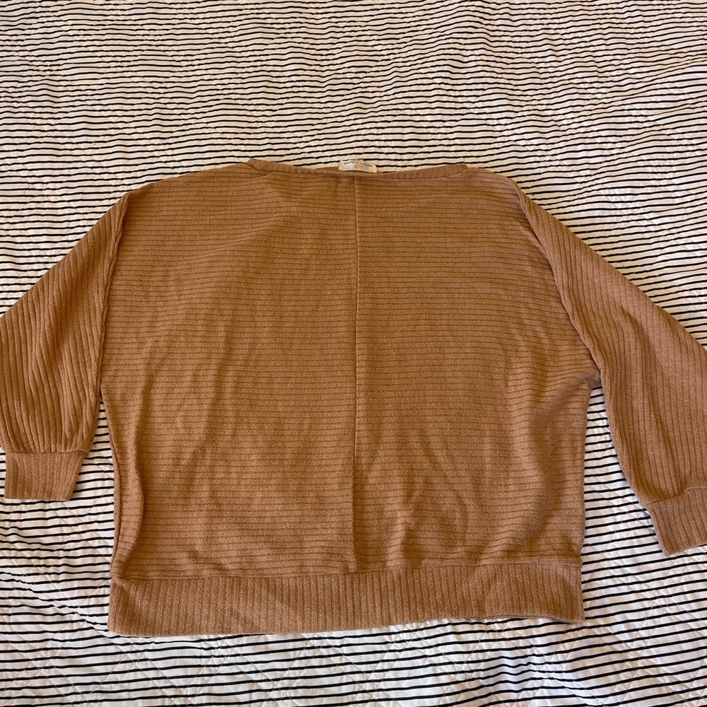 Women's Brown Crew‎ Neck Sweater